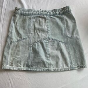 VTG Y2K Forever 21 paneled denim mini skirt Retro Streetwear Contemporary Casual